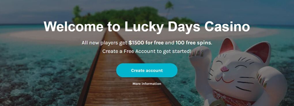 Every Day is a Lucky Day at Lucky Days Casino